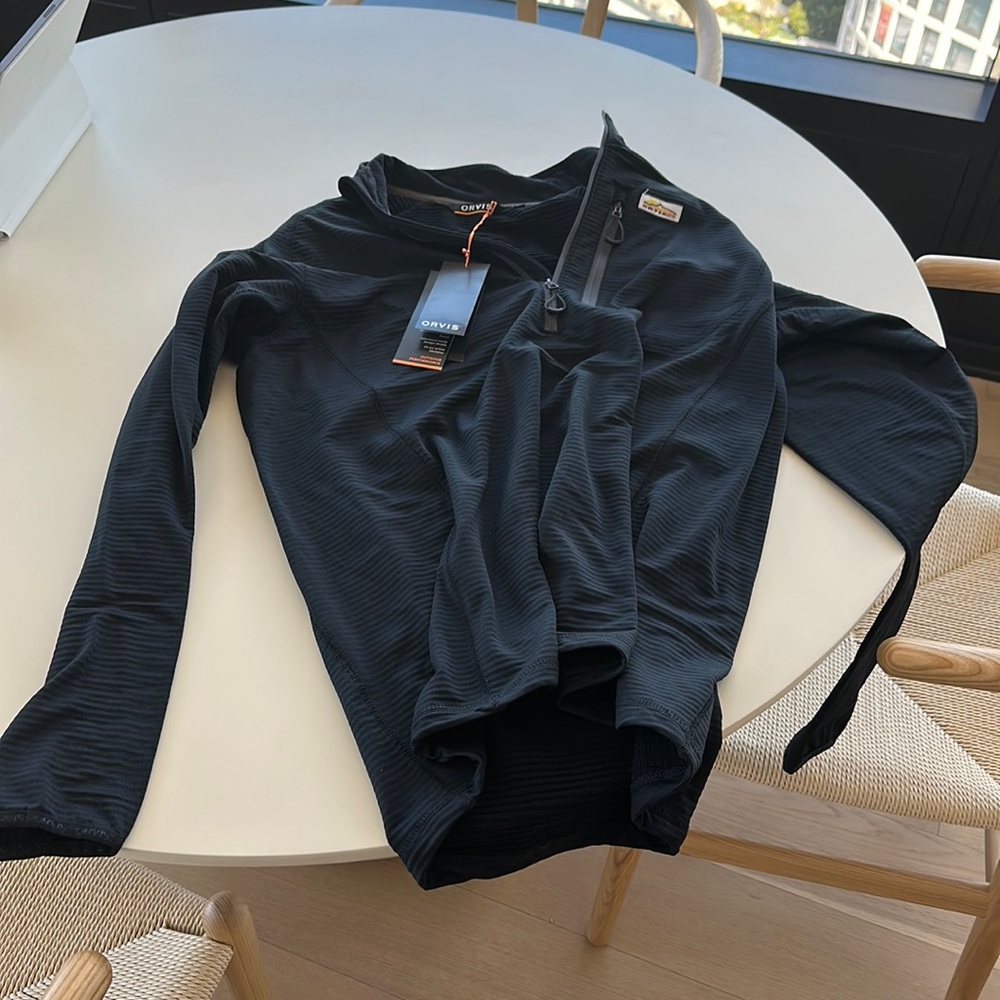 NWT Orvis Horshoe Hills quarter zip fleece